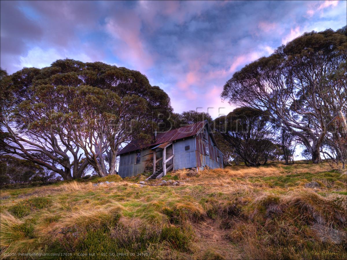 Peter Bellingham Photography Cope Hut - VIC SQ (PBH3 00 34375)